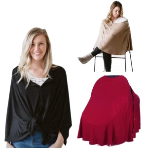 Nursing Cover Stretchy Soft Breathable Breastfeeding Scarf