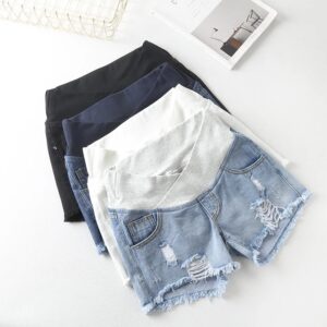 Low-waisted Denim Shorts Summer Wear