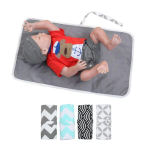 60x35cm Baby Portable Foldable Washable Compact Diaper Changing Mat