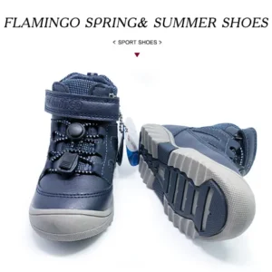 Flamingo Brand Lace-Up Boots Warm Anti-slip Arch Size 22-27