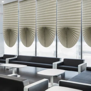 Simple Pleated Blackout Blinds for Windows