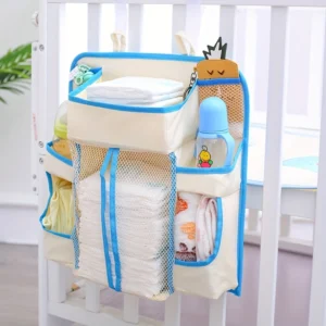 Newborn Baby Crib Hanging Multi-Function Storage Bag Organizer