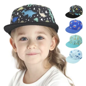 Cotton  Cartoon Visor Children's Baseball cap