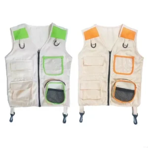 Kids Insect Explorer Vest with Multiple Pockets