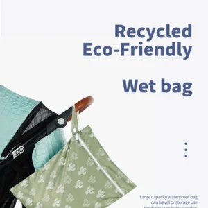 Reusable Waterproof Diaper Bag 28cmx36cm 2 Pcs Set