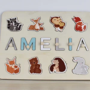Baby Custom First Name Puzzle Toys