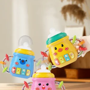 Montessori Baby Musical Infant Grip Feeding Bottle