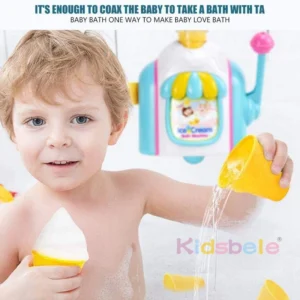 Ice Creams Maker Fun Foam Bubble Machine Bath Toy