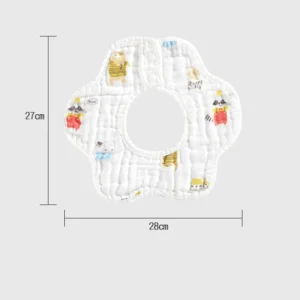 Burp Cloths for Baby 8 Layer Cotton Bib