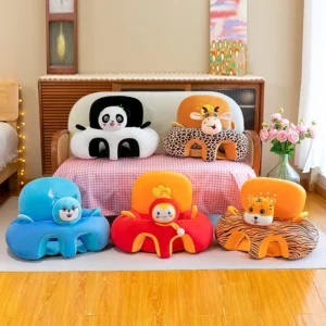 Comfortable Cartoon Toddler Nest Puff Wash No Stuffing Cradle