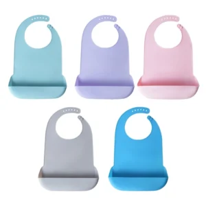Practical Silicone Washable Feeding Bib