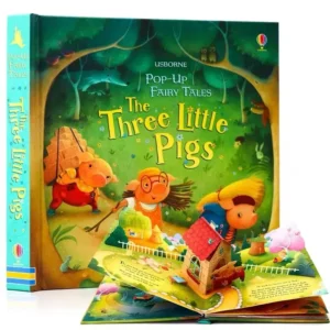 Usborne Pop-Up Three Little Pigs 3D Flap Picture Books