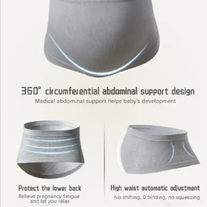 Seamless High-elastic Abdominal Support Belly Maternity Pencil Pants