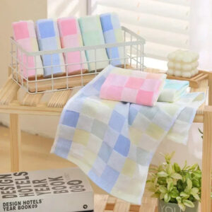 25x50cm Double Gauze Cotton Children's Towel