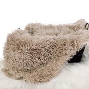 Faux Fur Fabric Newborn Blanket