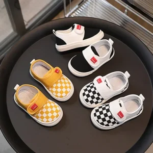Canvas Soft Sole Flat Non-slip Walking Shoes